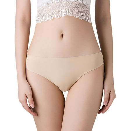 

nsendm Women Thong Briefs Bragas Word Lace Underwear Panties Pants Thong Sexiest Lingerie for Women for Long Underwear Khaki One Size