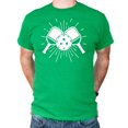 thumbnail image 3 of Trendy Pickleball Paddle Shirt for Men and Women Sports Tee for Adults Vintage Green Shirt Adult Small, 3 of 4