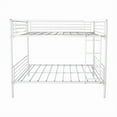 thumbnail image 7 of Gundir Modern Twin over Twin Metal Space-Saving Bunk Bed with Ladder, White, 7 of 7