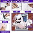 thumbnail image 5 of 1Mx0.9M Halloween Inflable Fantasma Horror Ventana Fantasma Plegable Globo Exterior Patio JardíN DecoracióN Fiesta Herramienta, 5 of 5