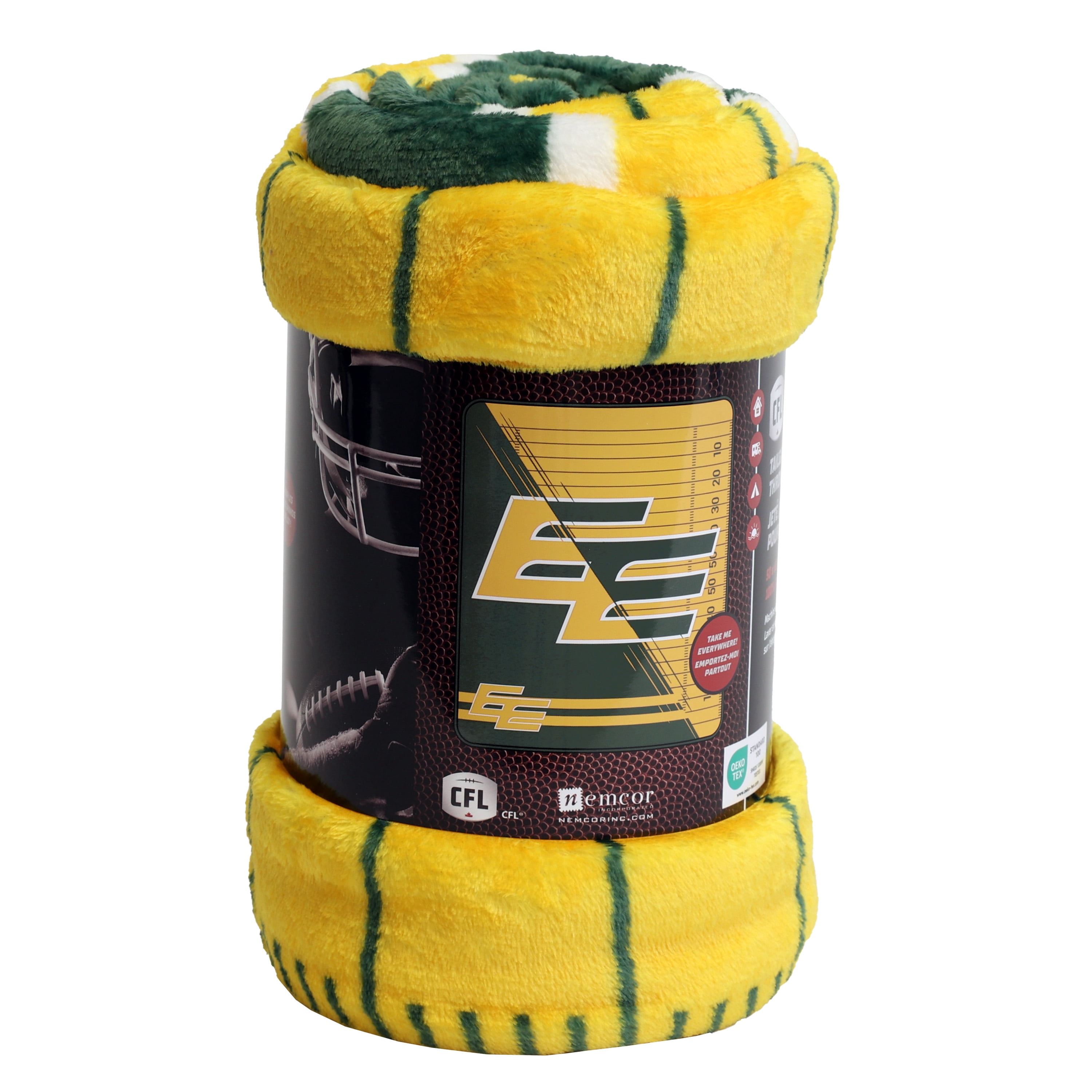 Jeté des Elks d'Edmonton de la LCF, 50 po x 60 po