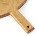 thumbnail image 3 of Herringbone Bamboo Charcuterie Board – Large Serving Tray for Cheese, Meat, Appetizers, Entertaining, 3 of 4