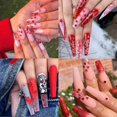 thumbnail image 2 of 6 Rejillas Corazón Rojo Brillo De Uñas Lentejuelas Corazón 3d Pegatinas De Arte De Uñas Calcomanías Brillo De San Valentín Para Diseño De Uñas Amor Escamas De Uñas Día De San V, 2 of 4