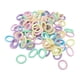 thumbnail image 5 of 100x Lazos elásticos para el cabello Sombreros multicolores Peinado para el cabello Regalo de cumpleaños Titulares de suaves, 5 of 9