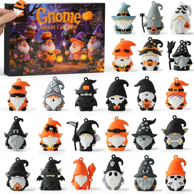 Calendario de Adviento OFRYH Gnome 2025 con 24 figuras coleccionables