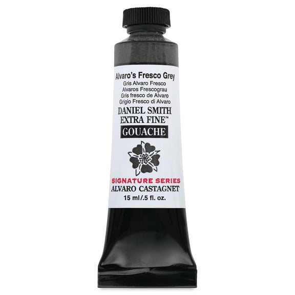 Daniel Smith Extra Fine Gouache - Alvaro's Fresco Grey, 15 ml