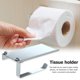 thumbnail image 3 of Soporte De Pared Soporte De Pared Soporte de papel tisú con estante de almacenamiento para teléfono, estante para rollos montado en la pared para baño, 3 of 3