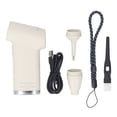 thumbnail image 2 of Handheld Jet Blower Air Duster, 130000RPM Rechargeable Cordless Fan with LED Light, Powerful Wind Adjustable Speed for Office Computer Keyboard, Vehicles, Cars, and Home Cleaning, 2 of 7