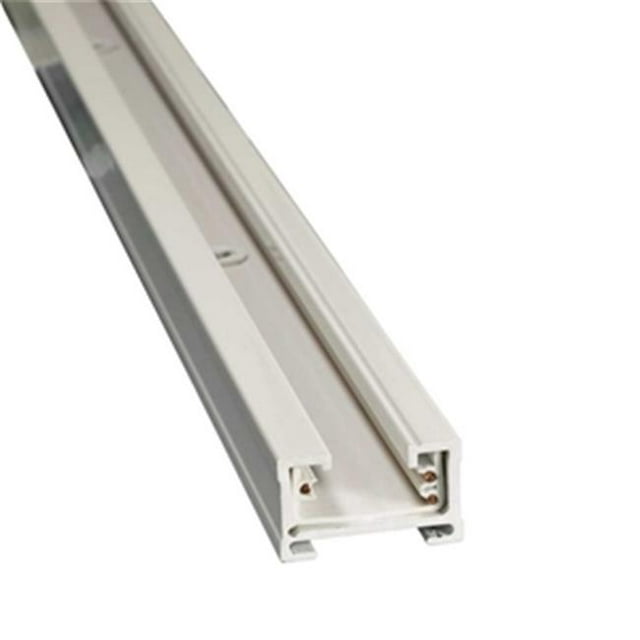 Jesco Lighting J2TR8-WT 8 ft. Single Circuit Track - White