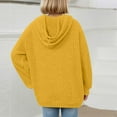thumbnail image 5 of Kaemgyyd Sweatshirts for Teen Girls Casual Long Sleeve Fall Pullover Lightweight Ribbed Knit Shirts Fall Tops with Pocket 4-14 Years, 5 of 7