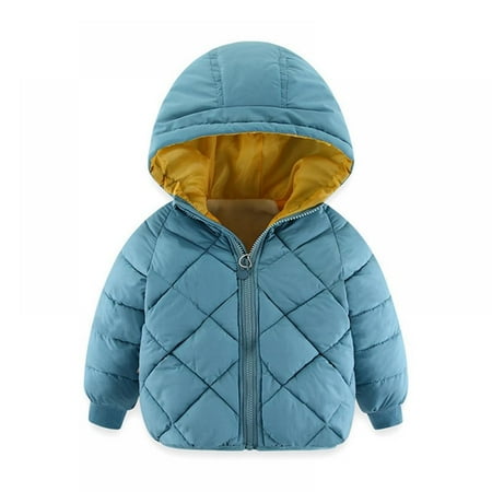

MAXCOZY 2-7T Winter Coats for Toddlers Baby Boys Girls Hooded Down Jacket Warm Coat Outerwear