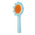 thumbnail image 4 of Dog Shedding Brush, Slicker Dog Brush Comfortable Grip Flower Shape Large Button  For Pet Supplies, 4 of 8
