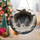 thumbnail image 1 of Adorno navideño redondo de acrílico | Letrero colgante navideño de reno | Decoración festiva para el hogar, la oficina o fiestas | Colgante circular de 20 cm para árbol o repisa de la chimenea, 1 of 7