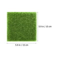 thumbnail image 2 of MasteelfCA 6pcs Artificial Lawn Simulation Grass Micro Landscape Adornment (Green), 2 of 7