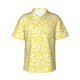 thumbnail image 1 of Balery Daisies Flowers Camisas hawaianas de manga corta para hombre, camisas playeras de corte holgado, camisas de vacaciones con botones,Large, 1 of 7
