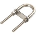 thumbnail image 1 of Niuniu U Fastener Stainless Steel U- Bolt U Shaped Tubes Clamp For Trailer (2pcs, Silver), 1 of 5
