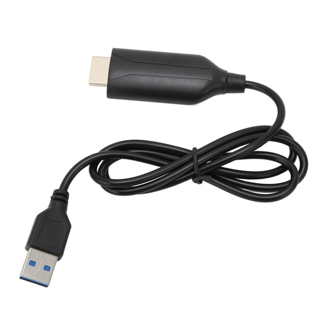 Interface Multimédia HD vers Carte de Capture Vidéo USB, Carte de Capture Vidéo ABS Plug And Play Portable 1080p à 60Hz Légère Stable pour Ordinateur Portable