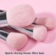thumbnail image 2 of Professional Makeup Brush Set Luxury 11pcs Silver Glitter Crystal Make Up Brush Kit Vegan Soft Synthetic Hair Foundation Eyeshadow Eyebrow Lip Cosmeti, 2 of 4