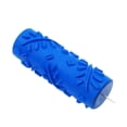 thumbnail image 4 of Embossing Flower Patterned Paint Roller Sleeve Decorative Texture Roller For Wall Painting Machine , #6, as described 6, 4 of 6