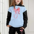 thumbnail image 2 of MuXiKeJi Clothes Girls Outfits Size 5 Graphic Print Long Sleeve Soft Sweatshirt Pullover Tops + Joggers Pants Children Fall Coat Kids, 2 of 5