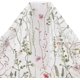 thumbnail image 1 of Tela de tul de malla floral de 2 yardas (130 cm) y 51,18 pulgadas (130 cm) de ancho, de encaje blanco floral colorido, de poliéster con bordado de malla., 1 of 9