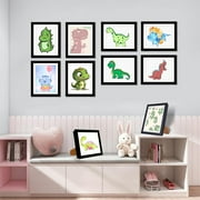 Toner Depot 8.5 x 11 Black Kids Art Frames 2 Pieces