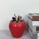 thumbnail image 3 of Simulación Fruta Escultura Hogar Dormitorio Porche Redondo Fresa Florero Para Sala De Estar Comedor Hogar Decoración De Escritorio Moyic HA044128-02, 3 of 6
