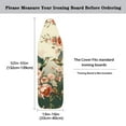 thumbnail image 5 of Kuiaobaty Ironing Board Cover with Elastic Edge Soft Breathable Cover Resist Scorching Ironing Board Protector, Hummingbird Floral Beige, 5 of 5