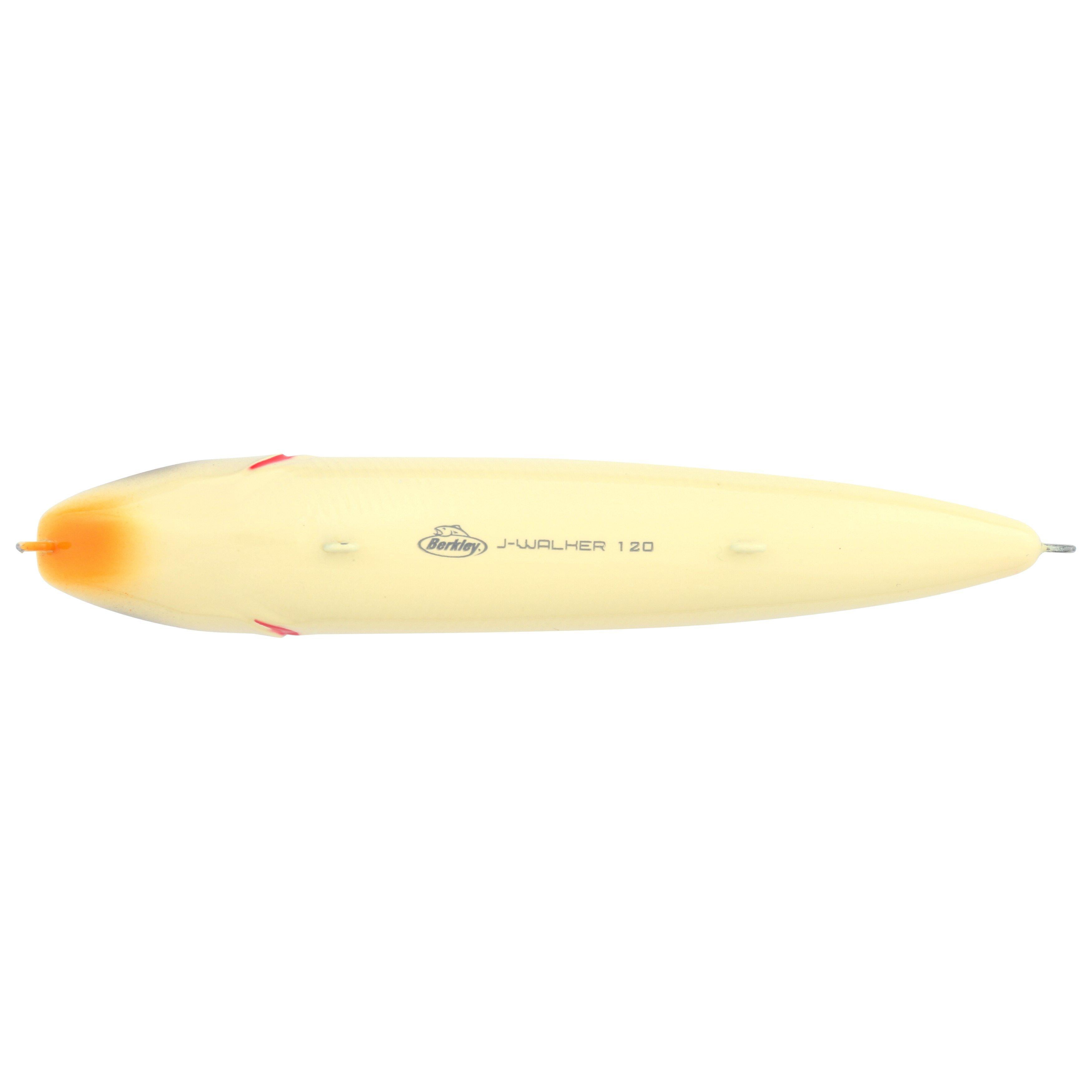 Berkley J-Walker 120 Topwater Fishing Lure, Bone, 5/7 oz