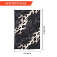 thumbnail image 2 of Rod-Free Courtyard Decorative Flag 12x18in Thick Fabric Four Seasons Universal Durable Not Easy To Fade Disassembly Convenient Animal Print Style Mediumorchid_3, 2 of 8