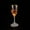 Yellow, variant on SeekLGT LED Champagne Glasses Light Up Wine Glasses Liquid Activated Stemless Flutes Food Grade Party Drinkware for Christmas Festivals