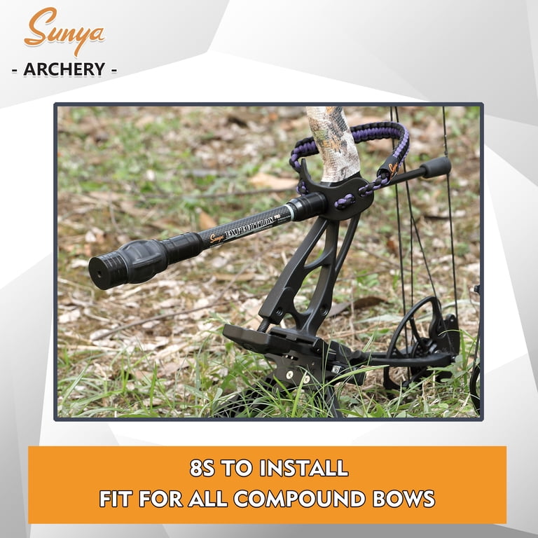 3K Carbon Stabilizer System Balance Bar Damper Recurve Bow Compound Bow 3K Carbon Stabilizer System Balance Bar Damper Recurve Bow Compound Bow