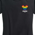 thumbnail image 3 of Disney Pride - LGBTQ Flag - Women's Short Sleeve Graphic T-Shirt, 3 of 5
