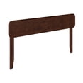 thumbnail image 3 of Florence Queen Solid Wood Headboard in Walnut, 3 of 10