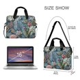 thumbnail image 3 of FORMRS 16" Laptop Bag Carrying Sleeve Case with Handle Travel Shoulder Briefcase, Sea Plants Pattern, 3 of 8