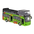 thumbnail image 4 of Bus Toy City BUSEN ​​abre las puertas de la pieza de colección del vehículo de simulación Verde, 4 of 9