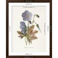 thumbnail image 5 of Art.com Meadow Cranes-Bill Art Print by Gwendolyn Babbitt, Brown Frame Wall Art, 32" x 40", 5 of 5