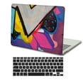 thumbnail image 1 of KSK KAISHEK Hard Protective Shell Case Cover Compatible 2016 - 2022 Released Newest MacBook Pro 13" with + Black Keyboard Cover Model: M1 A2338/A2289/A2251/A2159/A1989/A1706/A1708 Painting A 0264, 1 of 5