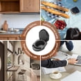 thumbnail image 4 of Tignapoo Universal Reusable Coffee Capsule Adapter for Dolce Gusto & Nespresso Machines with Spoon & Cleaning Brush - Eco-Friendly & Durable Design (Black - Type C), 4 of 6