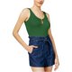 thumbnail image 2 of GUESS Mujer Palmer Keyhole Body Mono Pijama Verde X-Large, 2 of 2