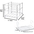 thumbnail image 3 of KOVOT 3-Tier Collapsible Oven Rack & Turkey Lifter Roasting Rack | Space Saving Oven Rack For Multiple Roasting And Baking Tasks | Includes (1) Oven Rack & (1) Turkey Lifter, 3 of 7