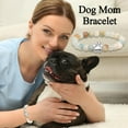thumbnail image 2 of Dog Mum Gift . Women's Beaded Bracelet - Perfect Gift for Birthday, Christmas, Valentine's Day and Mother's Day, 2 of 5