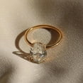thumbnail image 5 of Cora Jewellery 3CT Art Deco Moissanite Engagement Ring For Women, 10K White Gold, 5 of 6