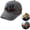 Gray, variant on Never Forget 343 Memorial Cap, Patriotic 343 Fallen Firefighters Remembrance Baseball Hat