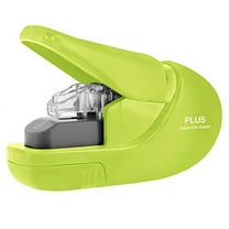 PLUS Paper Clinch Compact Staple Free Staple Green