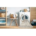 thumbnail image 2 of Ahgly Company Machine Washable Indoor Square Traditional Blanched Almond Beige Area Rugs, 8' Square, 2 of 7
