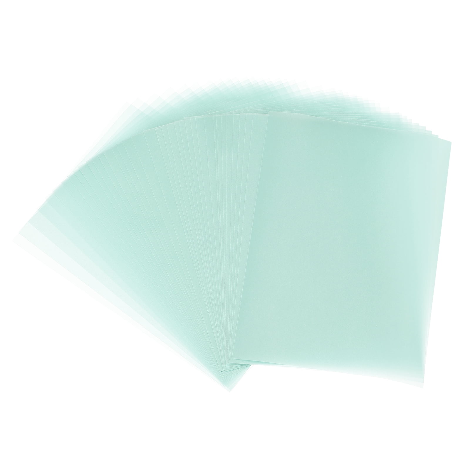 60 Sheets Vellum Paper 4x6, Vellum Paper Printable Translucent Paper 100GSM for Invitations Printing, Blue