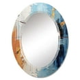 thumbnail image 2 of DESIGN ART Designart "Rhythmic Abstraction II" Abstract Collages Modern Wall Mirror 24in.x36in., 2 of 4