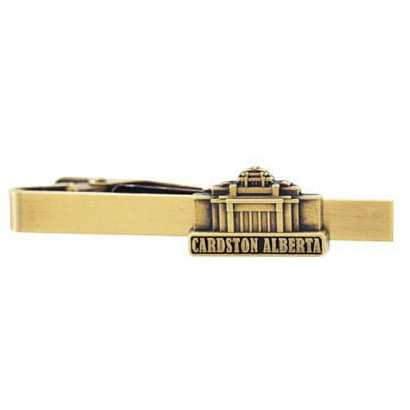 Cardston Temple Tie Clip