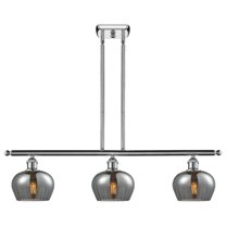 Innovations Lighting 516-3I Fenton Fenton 3 Light 36" Wide Linear Chandelier - Chrome